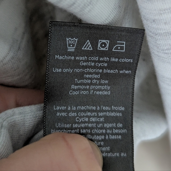 Danskin Cozy Striped Long Sleeve Top - Picture 6 of 11